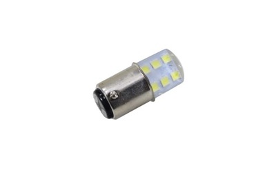 LUZ 12V DIODO LUMINOSO LED BAY15D 12SMD 36MM BLANCA (NO HAY ECE)  