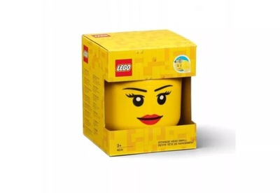POJEMNIK LEGO ICONIC STORAGE HEAD S DZIEWCZYNKA