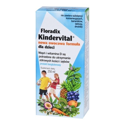 Floradix Kindervital owocowa formuła dla dzieci