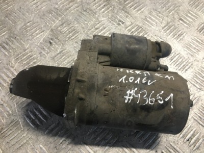 Micra k11 1.0 стартер 1005821568 фото №1