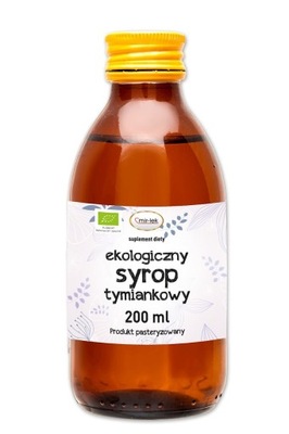 SYROP TYMIANKOWY BIO 200 ml - MIR-LEK MIR-LEK