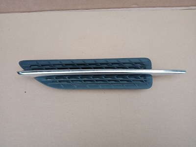 MERCEDES W172 SLK IZQUIERDA DEFLECTOR CROMO ALAS PARTE DELANTERA  