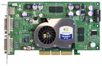 NVIDIA QUADRO FX 1100 128MB AGP DDR2