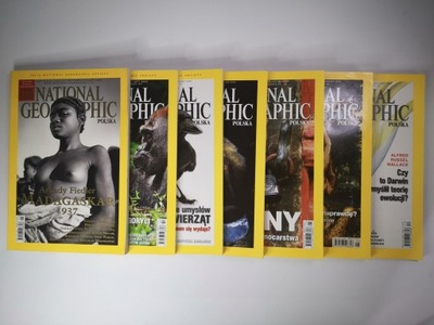 NATIONAL GEOGRAPHIC MAGAZYN 2009 7 NUMERÓW