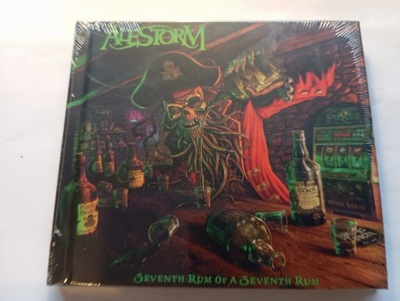 ALESTORM Seventh Rum metal 2 CD digibook folia