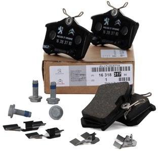 Оригінальний номер psa гальмівні колодки гальмівні задня citroen berlingo i фото №1