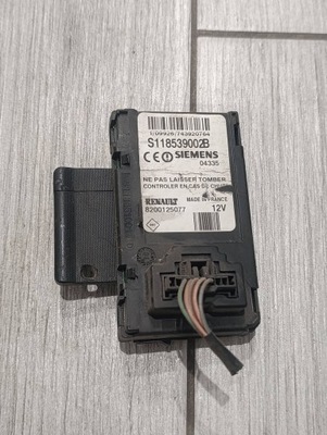 Замок запалювання ключ кнопка кнопка старт/стоп 8200125077 renault megane scenic 2 ii фото №1