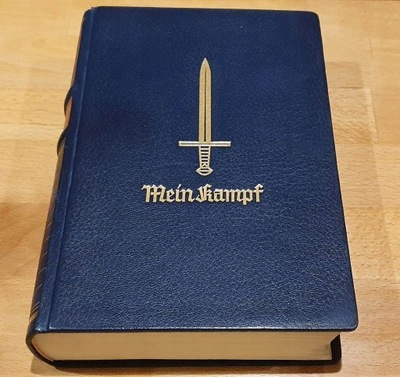 Adolf Hitler Mein Kampf VDA 1939 podpis Geschäftsführera Minke