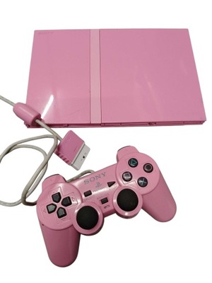 KONSOLA PS2 SLIM RÓŻOWA
