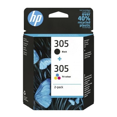 HP oryginalny ink / tusz 6ZD17AE#301, HP 305, blis