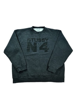 STUSSY VINTAGE BLUZA CREWNECK BOXY r. L