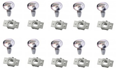 Винт клипса кронштейн защита citroen c2 c3 c4 фото №1