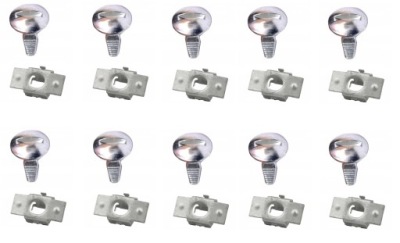 Гвинт кліпса кронштейн захист peugeot 407 508 607 фото №1