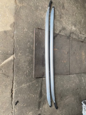 16 bmw e70 x5 рейлінги дахові хром сріблястий фото №1