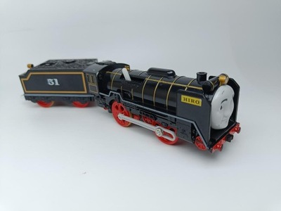 Lokomotywa TOMY Plarail Japonia HIREK HIRO nr 51 + wagon Mówi i gra dzwięki