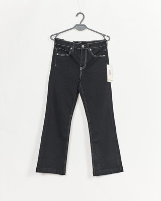 JEANSY DAMSKIE CZARNE DENIM CO. R. 26