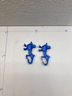 Кронштейн кабели трубопровод защита порог peugeot citroen 9801619680 фото №1