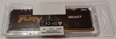 Nowa Pamięć RAM KingstonFURY 16GB 3200MHz RGB DDR4