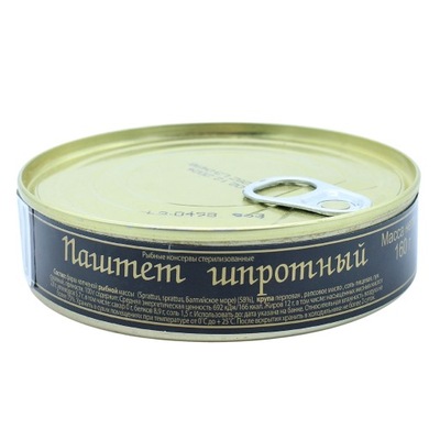 Pasztet ze szprotów "Brivais Vilnis" 160g