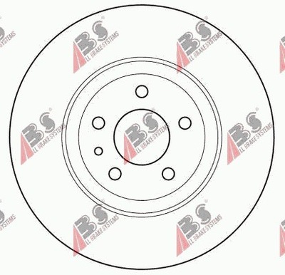 DISCO DE FRENADO ALFA ROMEO 147 01-10 PARTE DELANTERA  