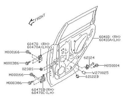 Дверь задние правое subaru forester iv оригинал 12- фото №1