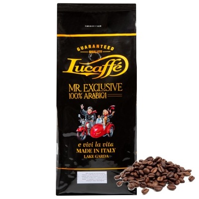 Kawa ziarnista Lucaffe Mr. Exclusive 100% Arabika