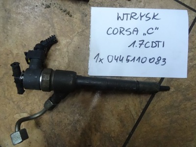 CORSA C 1.7CDTI ФОРСУНКА ФОРСУНКАIWACZ 0445110083