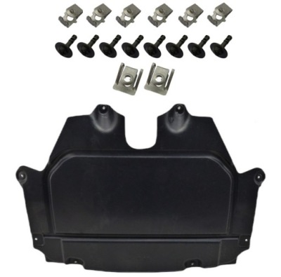 Mini cooper 07- дизель накладка под двигатель + клипсы фото №1