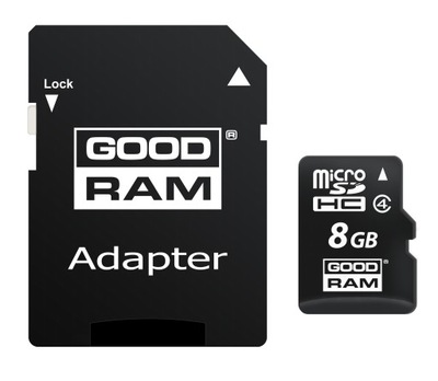 Karta pamięci microSD Goodram M40A-0080R11 8GB