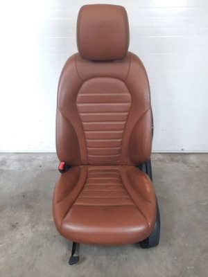 Сиденье левый перед передний кожа mercedes glc w253 x253 фото №1