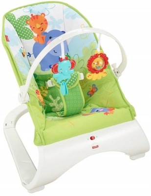 KOMFORTOWY LEŻACZEK RAINFOREST FISHER PRICE CJJ79