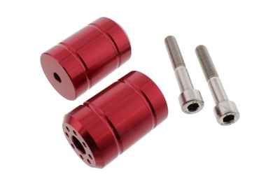 BOCALES VOLANTE PRO-BOLT KAWASAKI ALUMINIO ROJA  