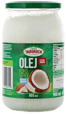 Olej kokosowy Nierafinowany 900ml Targroch