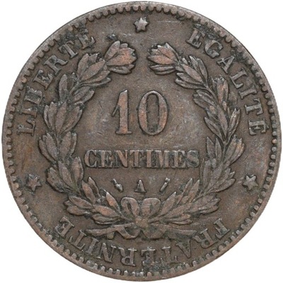 Francja 10 centymów 1882