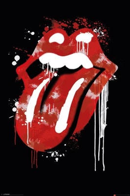 Rolling Stones Język Logo - plakat 61x91,5 cm
