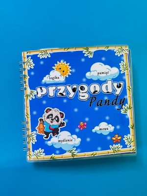 Książeczka Edukacyjna z Rzepami (PRZYGODY PANDY)
