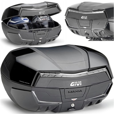 GIVI 2023 KUFERIS CENTRINIS MOTOCIKLINIS V58 TECH MAXIA 5 (58LT) JUODAS 