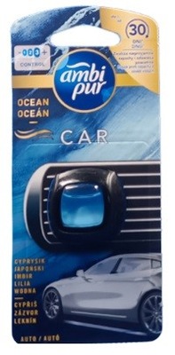 Odświeżacz Ambi Pur Car Zapach Ocean Do 30 dni