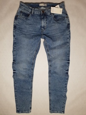 HOUSE spodnie jeans skinny fit W31L32 80cm