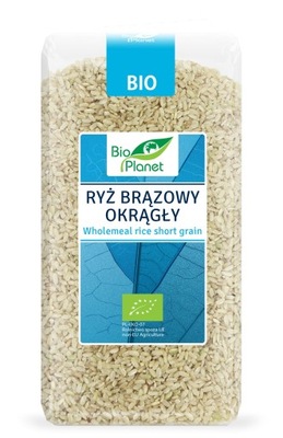 RYŻ BRĄZOWY OKRĄGŁY BIO 500 g - BIO PLANET