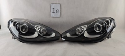 Porsche cayenne 7p5 lift ксенон led лівий правий некерований лампа фара фото №1