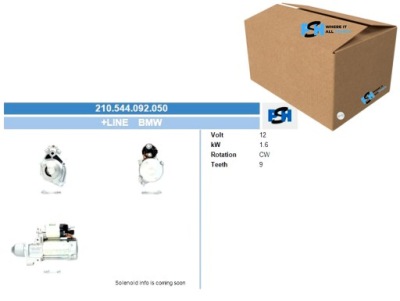 Стартер bv psh 210.544.092.050 фото №1