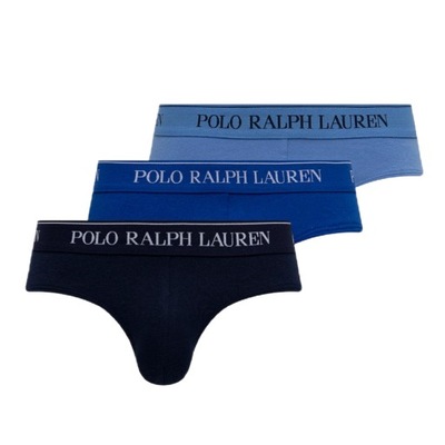 POLO RALPH LAUREN SLIPY MĘSKIE 3-PACK LOW RISE M