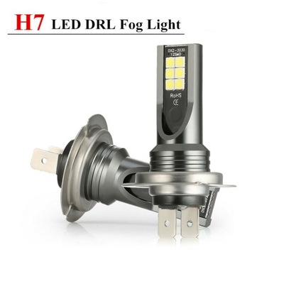 LUCES H7 DIODO LUMINOSO LED LUZ 80W 8000LM 6000K LEDY FARO 2 PIEZAS  