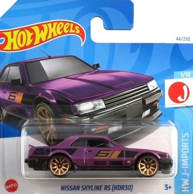 NISSAN SKYLINE RS [KDR30] autko HOT WHEELS seria 2024