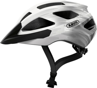 ABUS kask rowerowy Macator biały/srebrny L 58-62