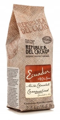 Mleczna czekolada EKWADOR 40% Republica del Cacao