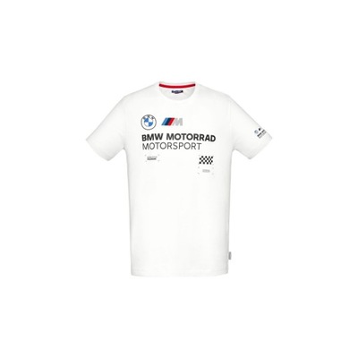 T-SHIRT, KOSZULKA BMW MOTORRAD M MOTORSPORT БЕЛАЯ РАЗМЕР XL