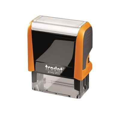 Pieczątka Trodat 4911 neon pomarańczowy