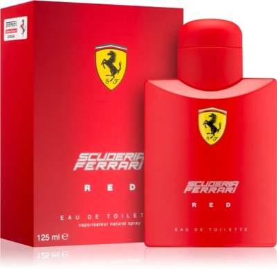 Ferrari Scuderia Ferrari Red 125 ml